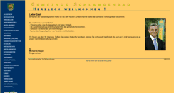 Desktop Screenshot of gemeinde.schlangenbad.de