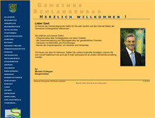 Tablet Screenshot of gemeinde.schlangenbad.de